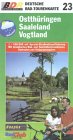 Deutsche Radtourenkarte, Bl.23, Ostth&uuml;ringen, Saaleland, Vogtland