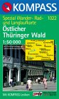 Kompass Wanderkarte Nr. 1022 "&Ouml;stlicher Th&uuml;ringer Wald"