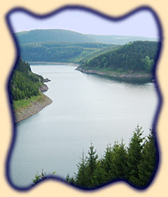 Aussichtspunkt an der Ohratalsperre 