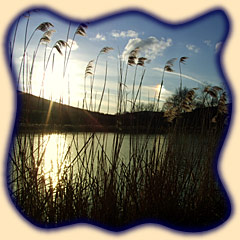 Ein Sommerabend am Werra-Ufer